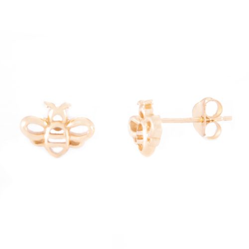 Our Gold Bumble Bee Stud Earrings. Shown here, beautifully plated over 925 sterling silver. In short, there’s a lot of fun in this cute pair of little gems! The ideal self-indulgent purchase to add to your own collection. Or as the perfect gift for someone very special.