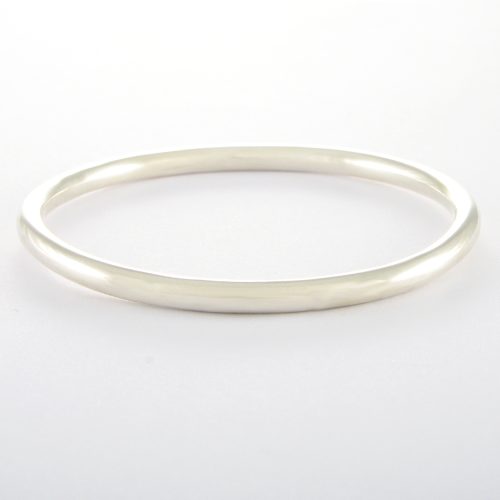 Sterling Silver Tube Bangle.