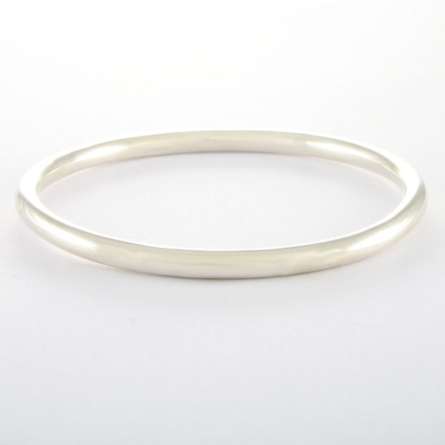 Sterling Silver Tube Bangle